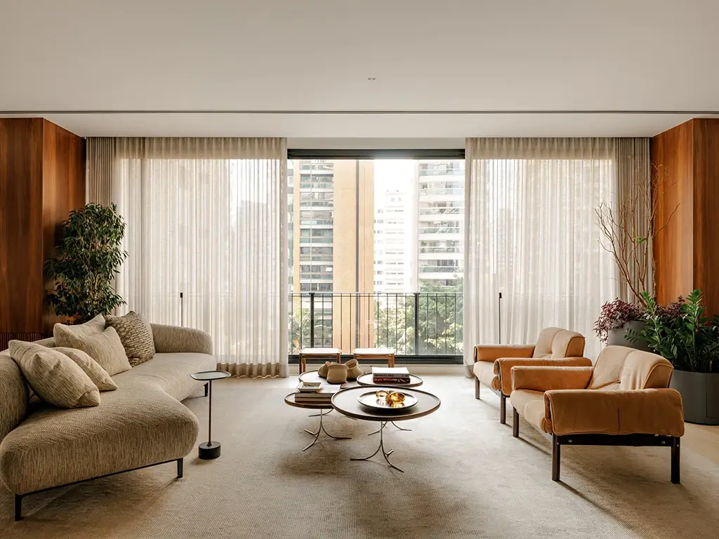 Apartamento Pulso, projetado pelo escritório de arquitetura Fernanda Marques